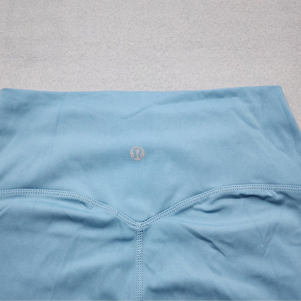 Lululemon Align Leggings High Rise Blue Women's Size 4‎ Yoga Workout Athleisure
